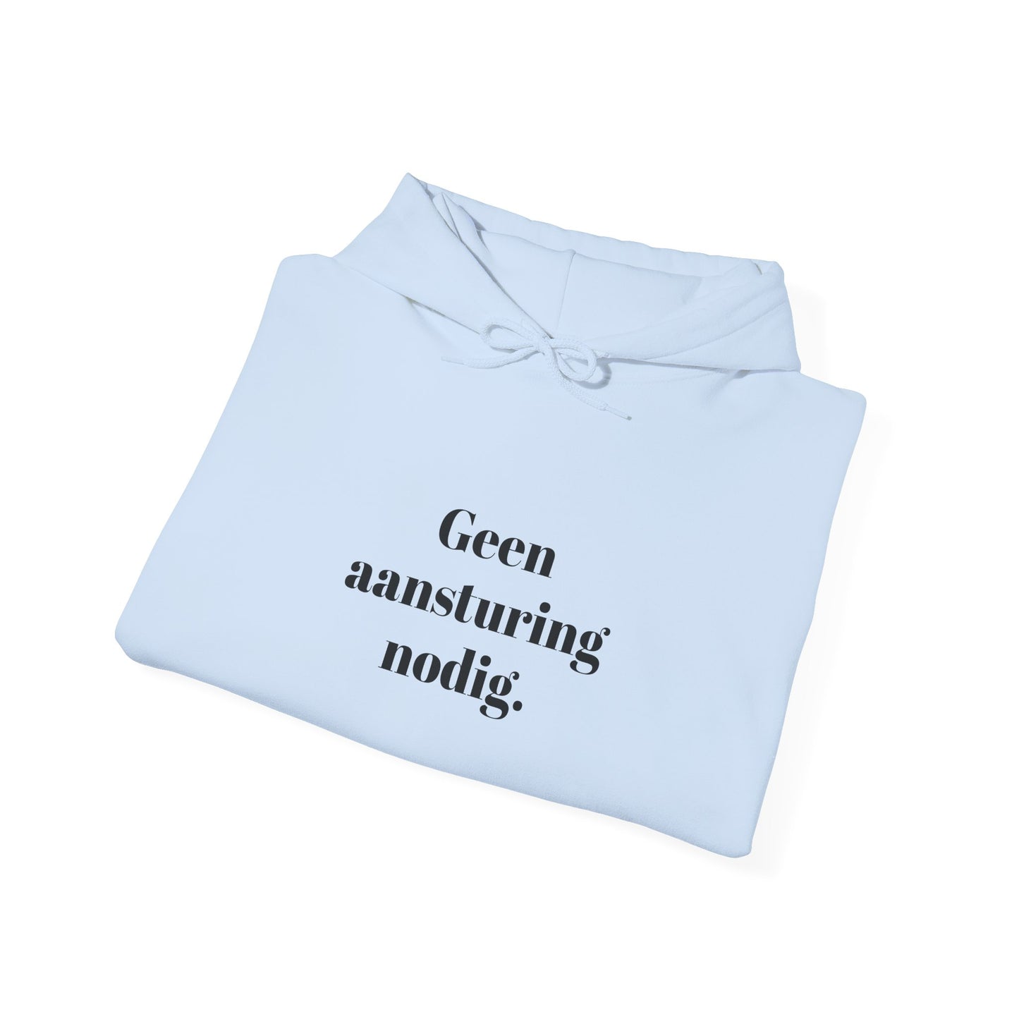 Geen aansturing nodig.