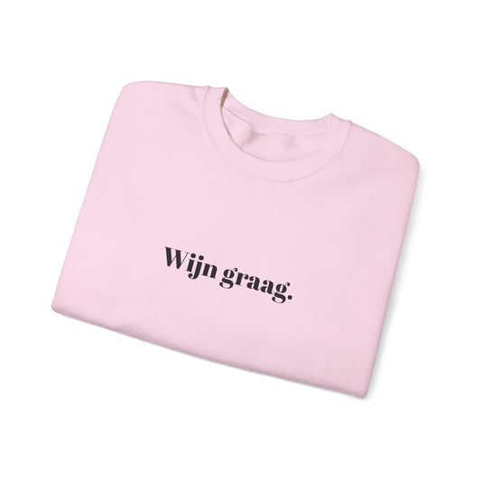 Wijn graag.