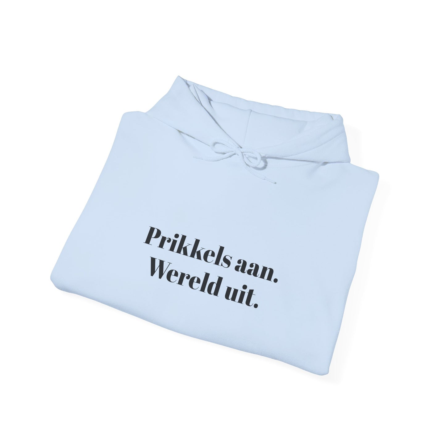 Prikkels aan. Wereld uit.