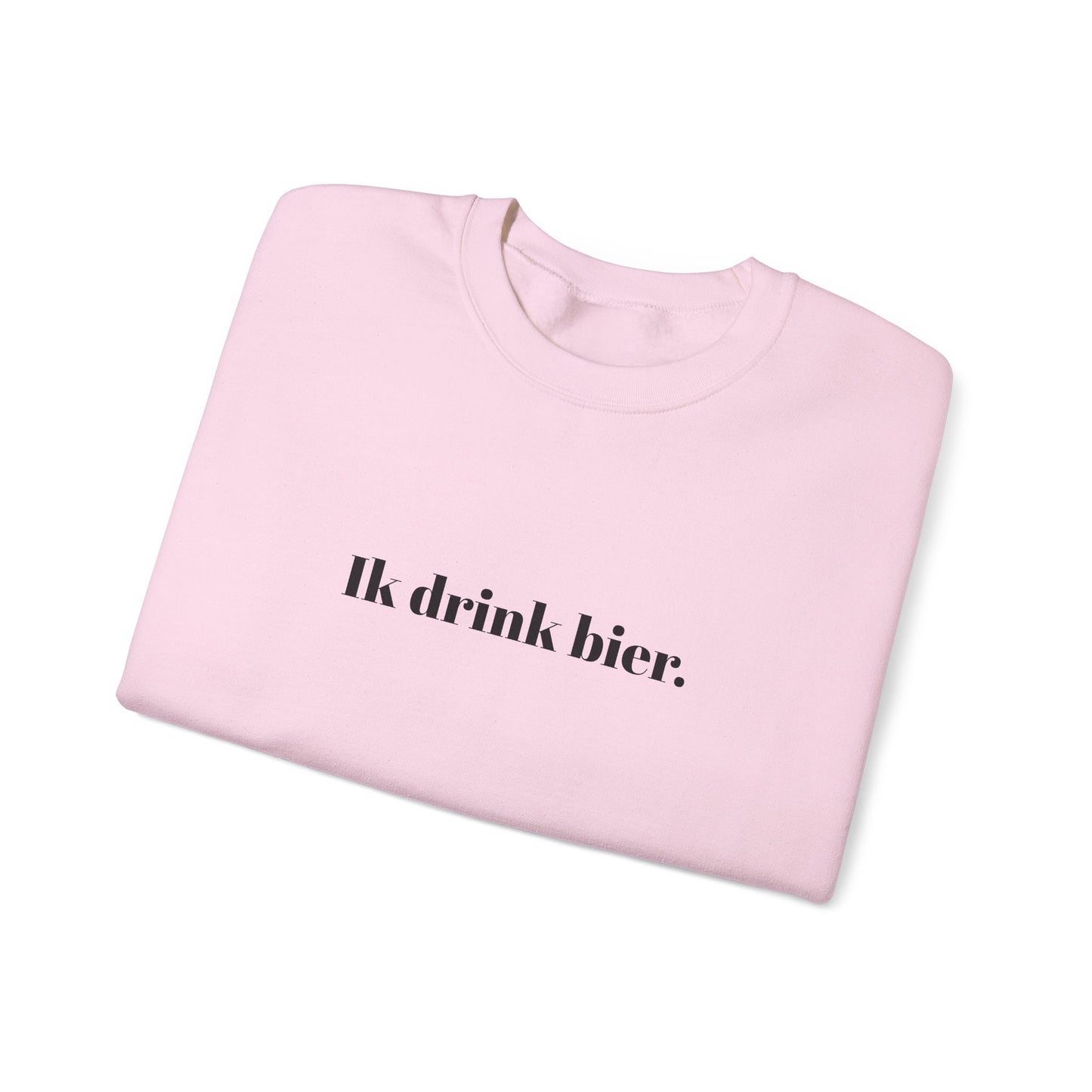 Ik drink bier.