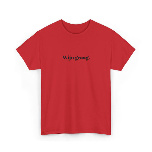 Wijn graag. T‑Shirt