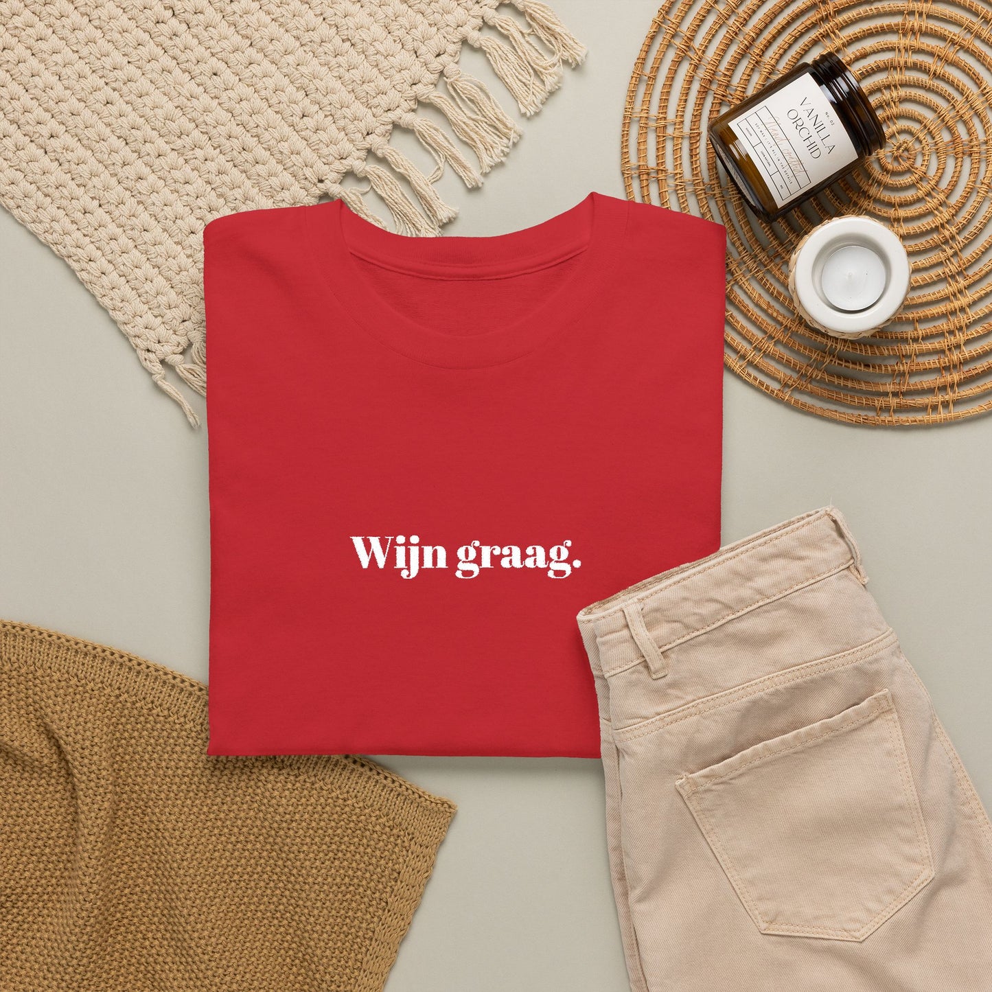 Wijn graag. T‑Shirt