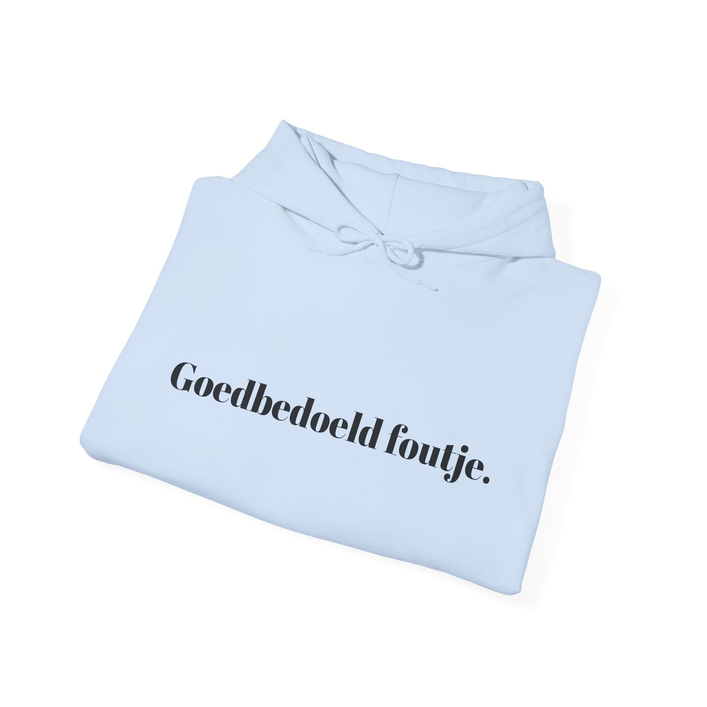 Goedbedoeld foutje.