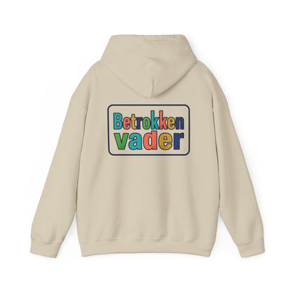 'Betrokken vader' Kleur — Prikkels Hoodie