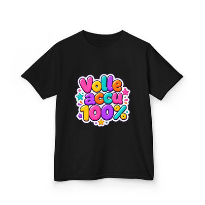 'Volle accu' - Prikkels kids t-shirt