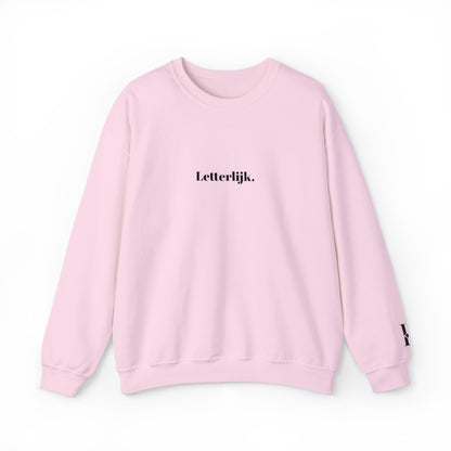 'Letterlijk.' - Prikkels trui