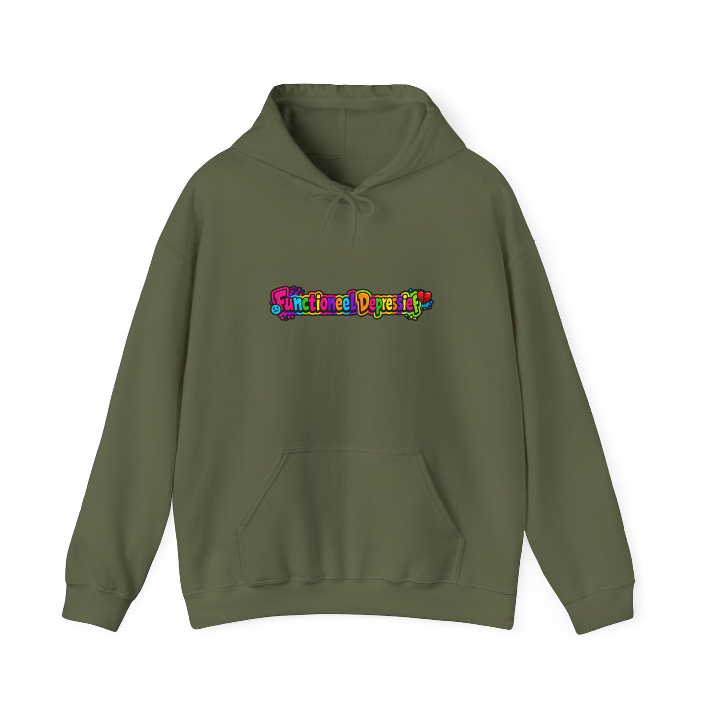 'Functioneel depressief' — Prikkels Hoodie