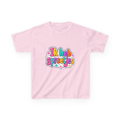 'Ik heb sproetjes' - Prikkels kids t-shirt