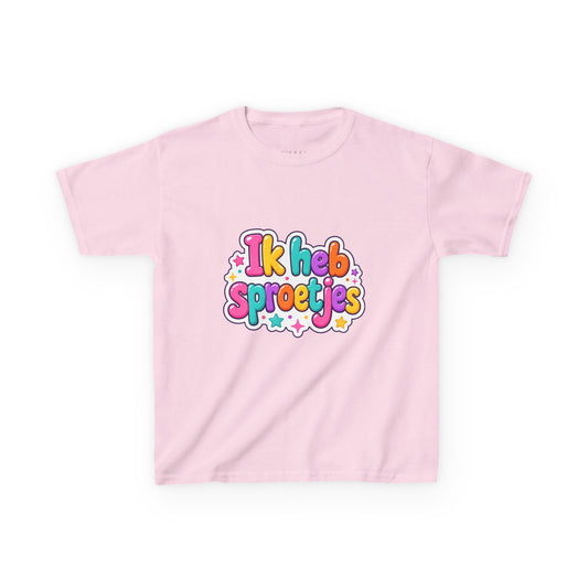 'Ik heb sproetjes' - Prikkels kids t-shirt