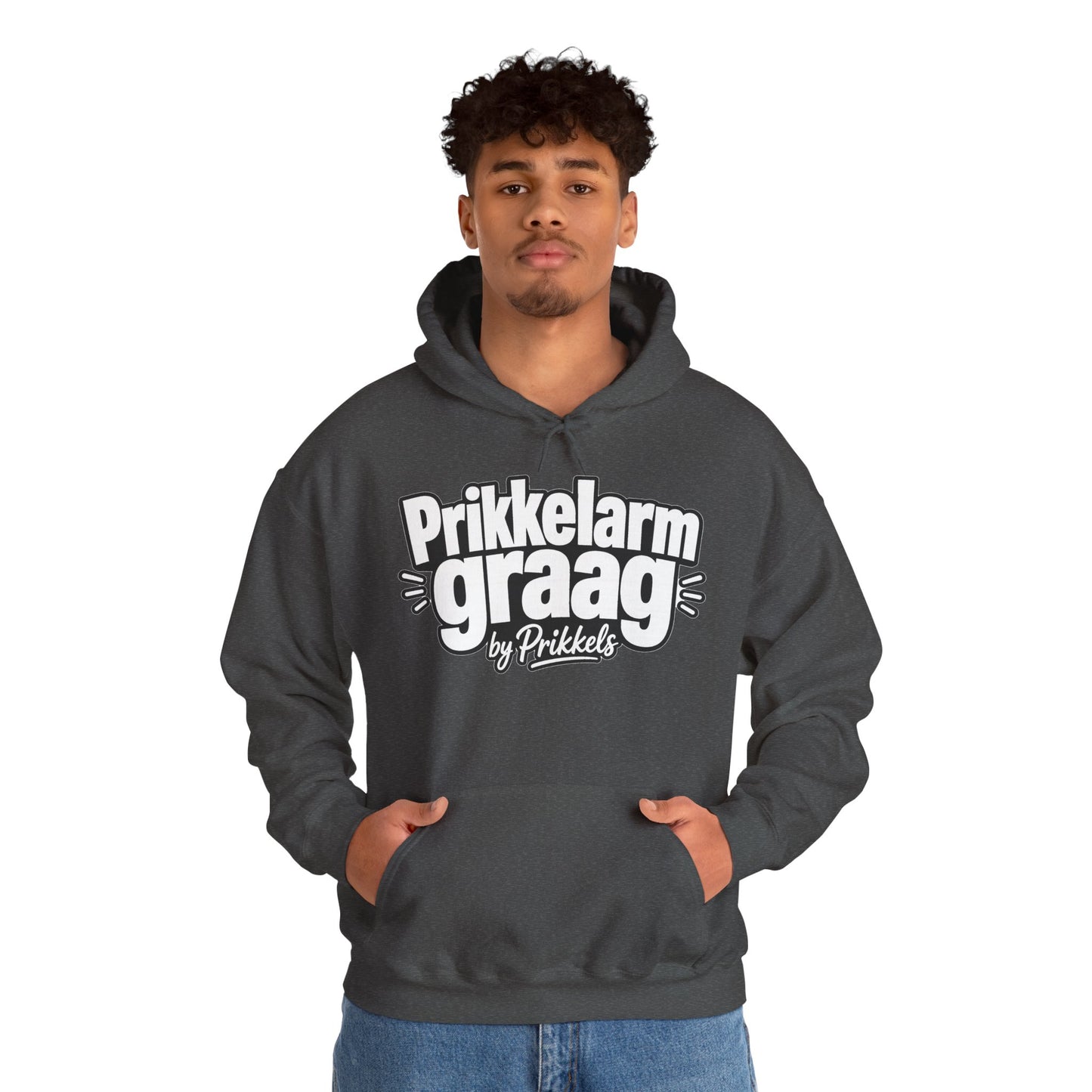 'Prikkelarm graag' — Prikkels Hoodie