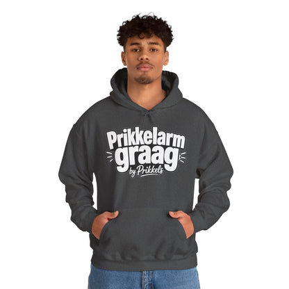 'Prikkelarm graag' — Prikkels Hoodie