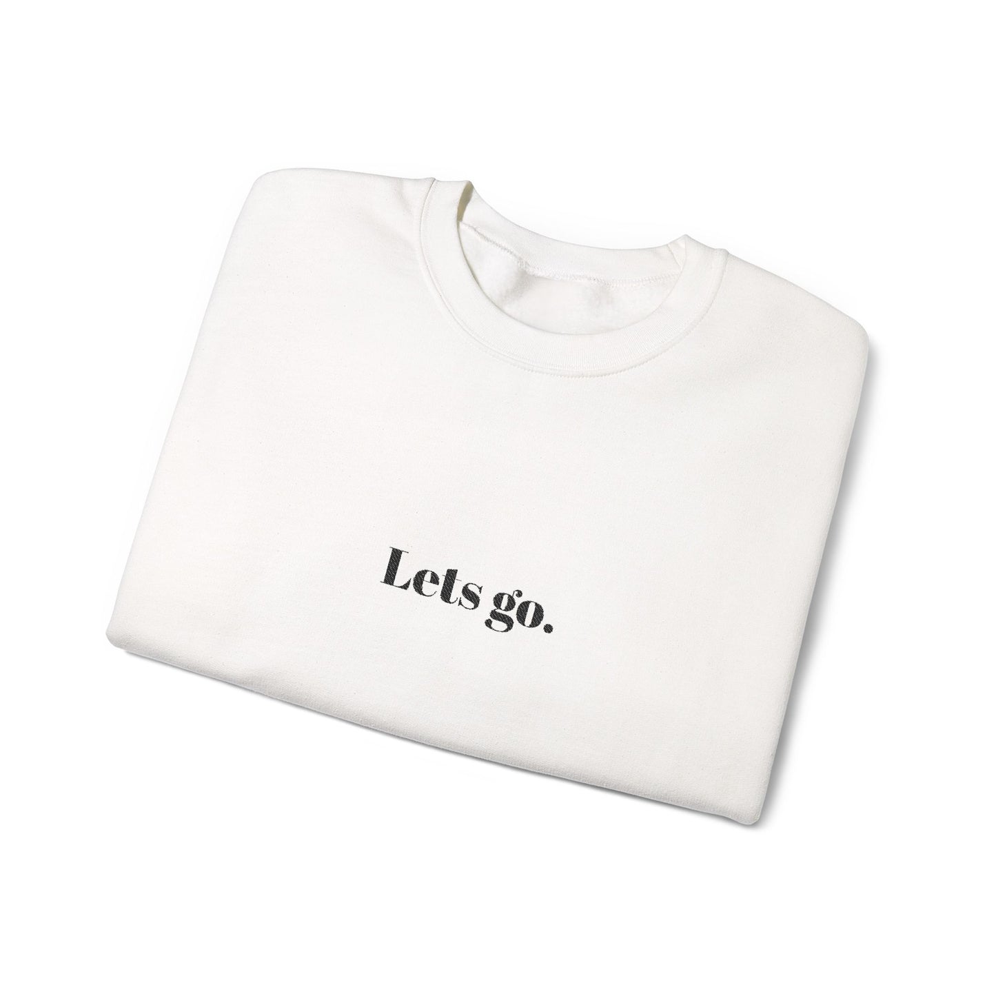 'Lets go.' - Prikkels trui