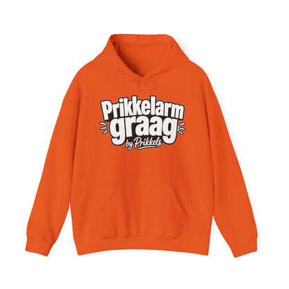 'Prikkelarm graag' — Prikkels Hoodie