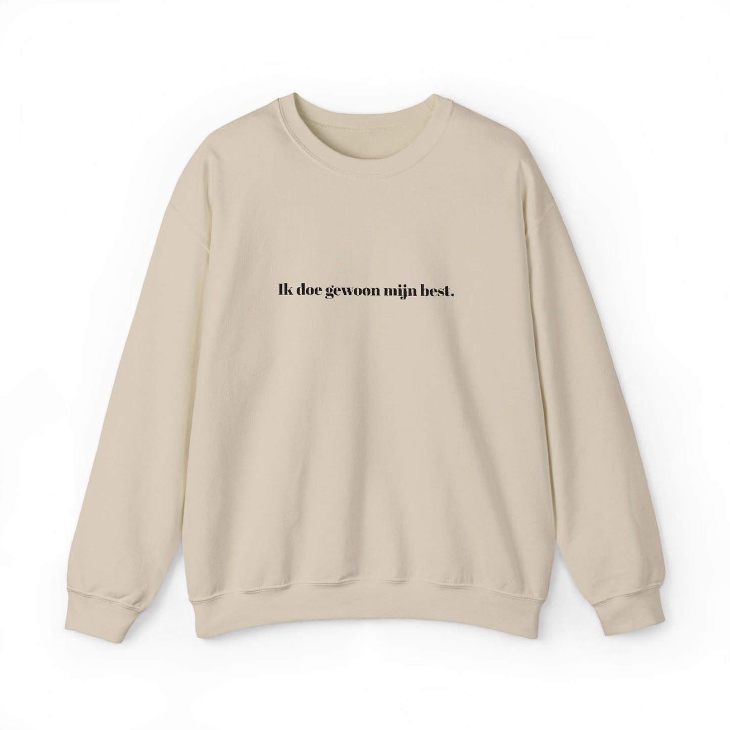 'Ik doe gewoon mijn best' - Prikkels trui