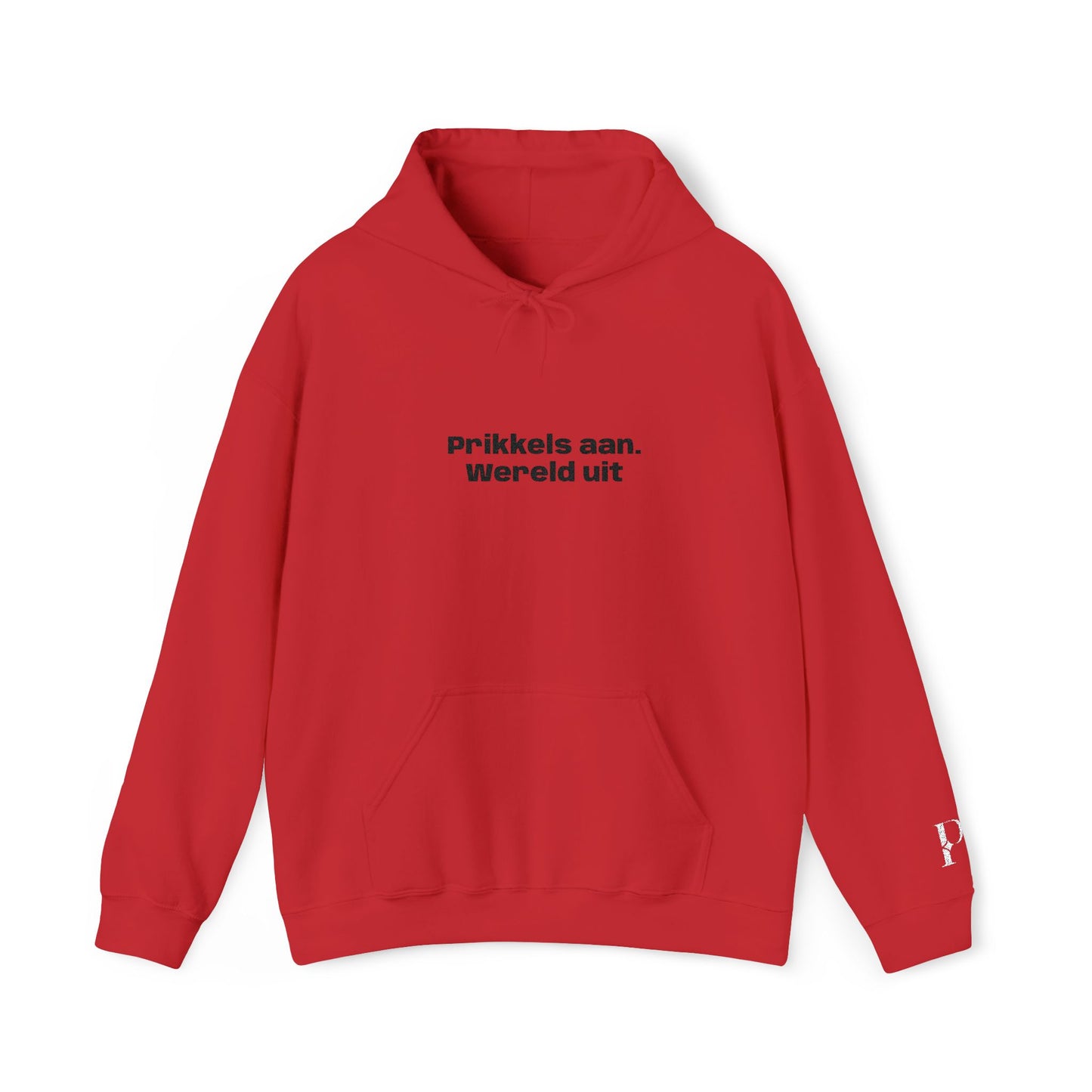 'Prikkels aan. Wereld uit.' - Prikkels Hoodie