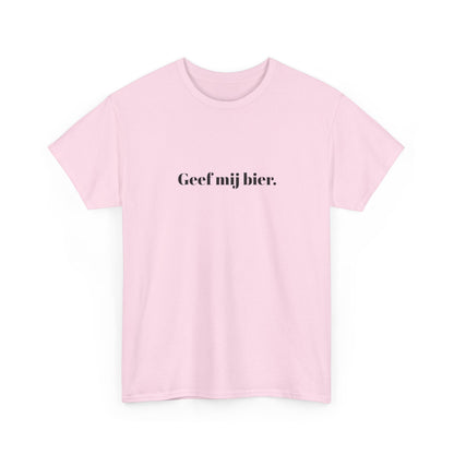 Geef mij bier.