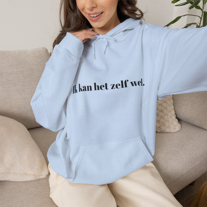Ik kan het zelf wel.