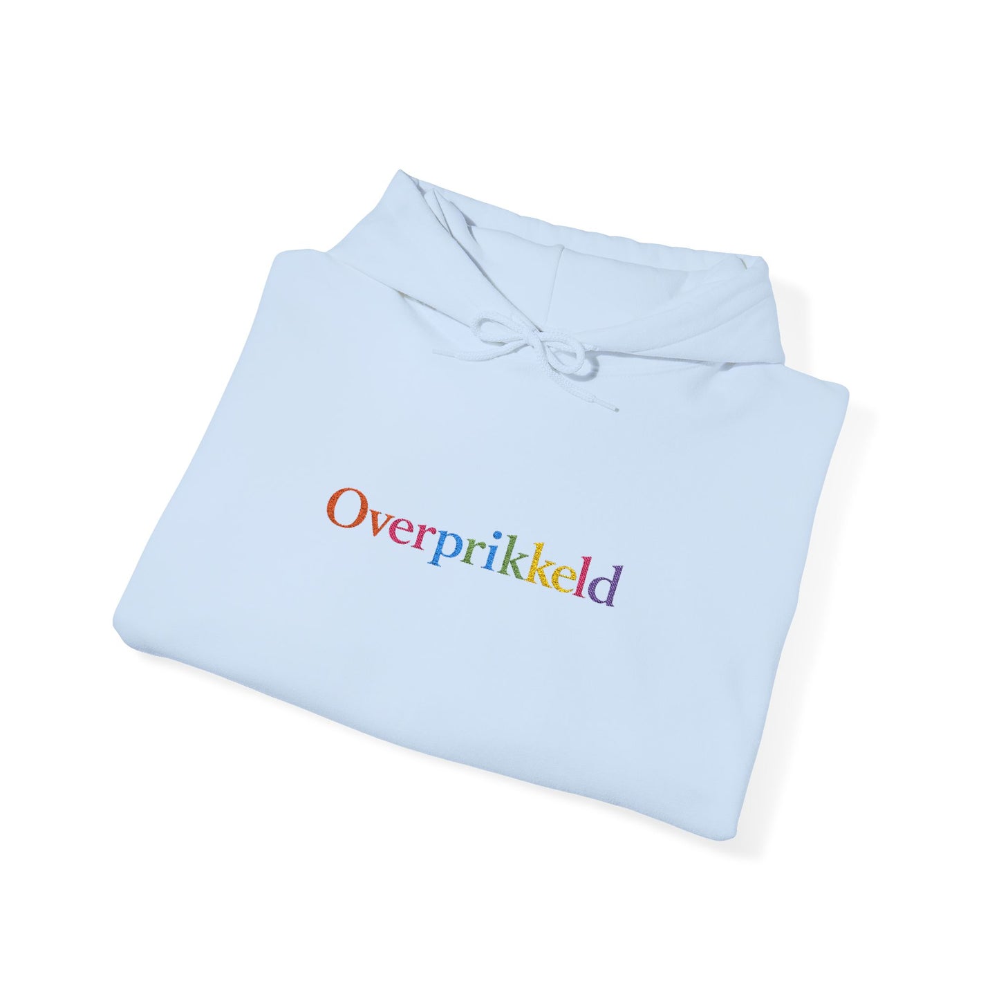 'Overprikkeld' - Prikkels Embroidery Hoodie
