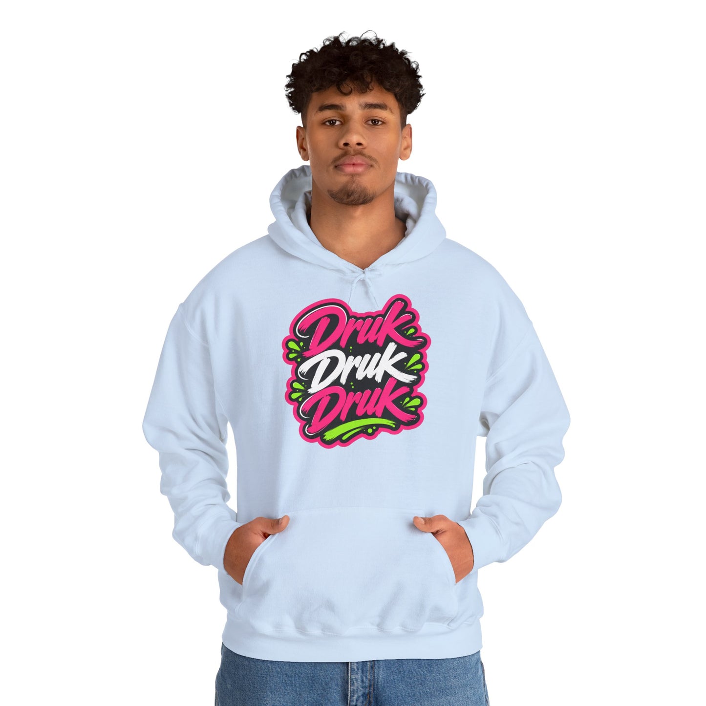 'DrukDrukDruk' — Prikkels Hoodie