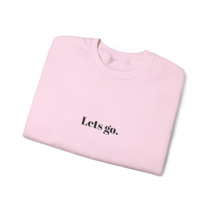 'Lets go.' - Prikkels trui