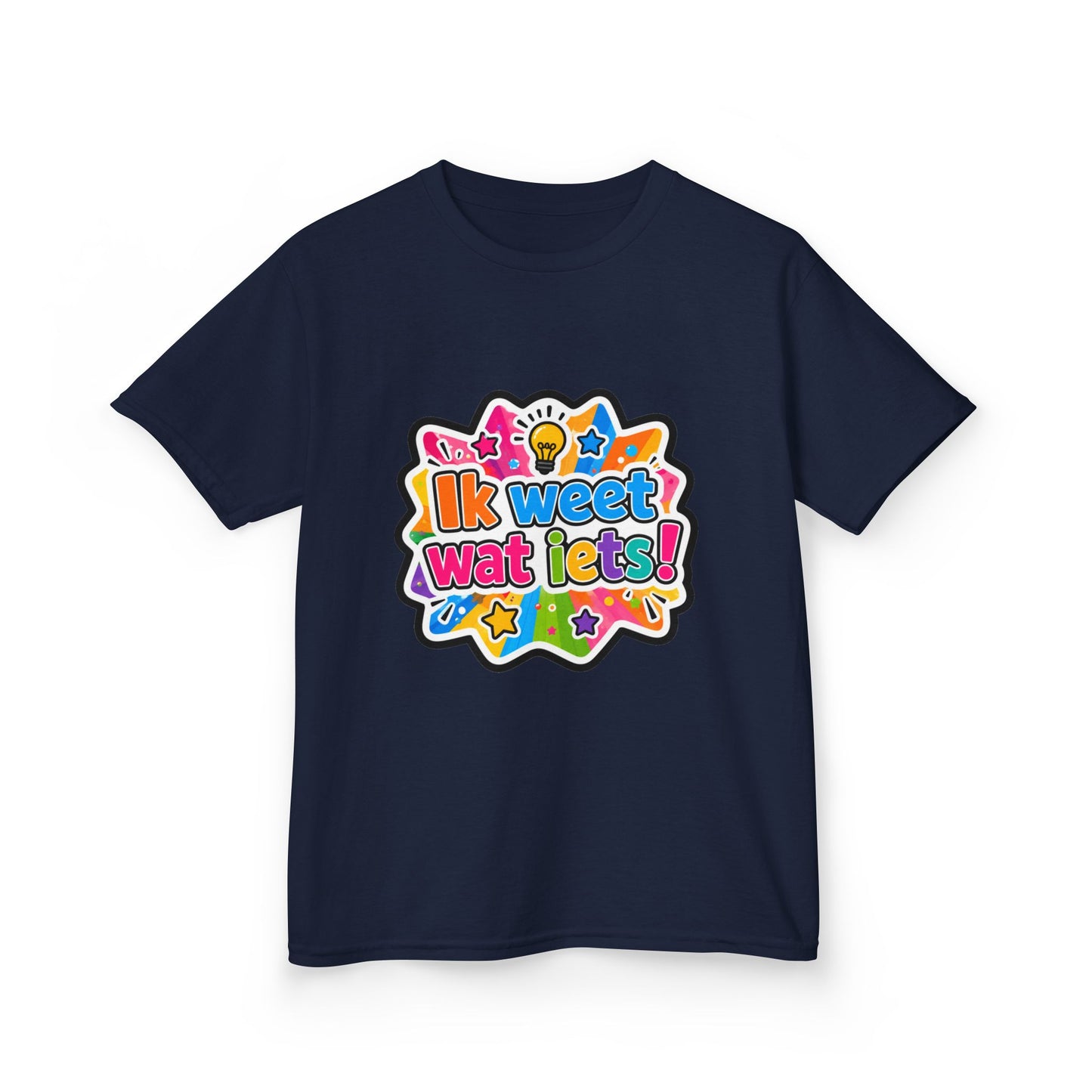 'Ik weet wat iets!' - Prikkels kids t-shirt