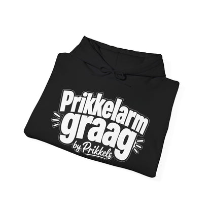 'Prikkelarm graag' — Prikkels Hoodie