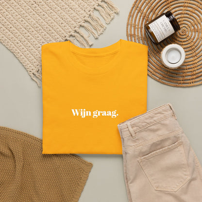 Wijn graag. T‑Shirt