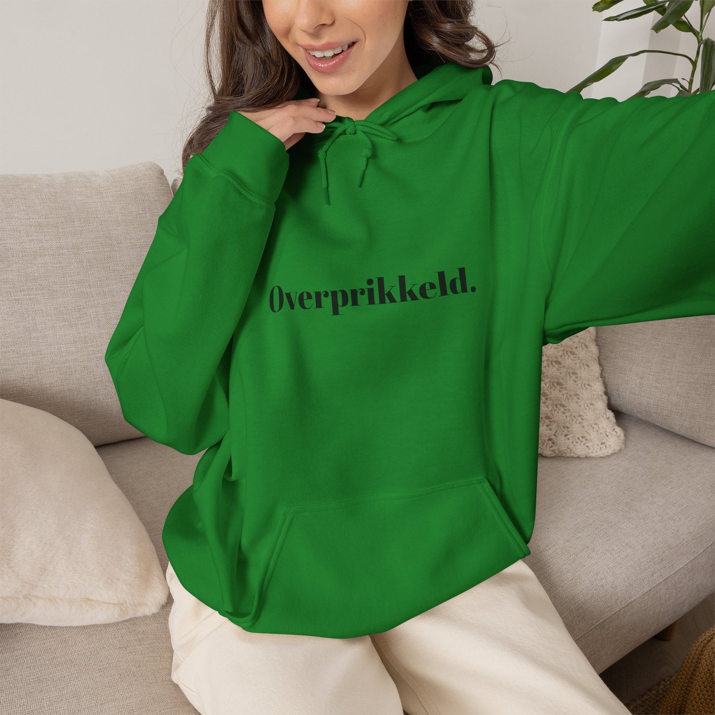 Overprikkeld.