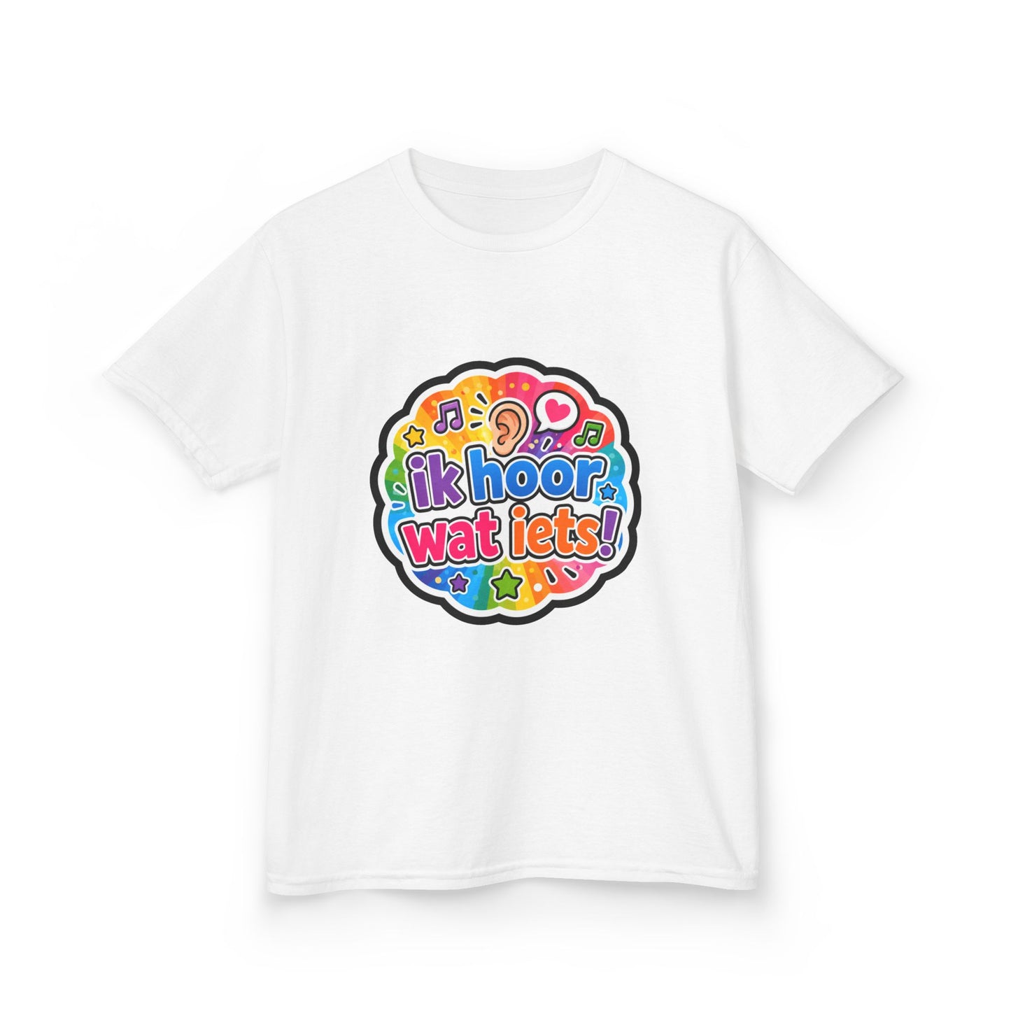 'Ik hoor wat iets!' - Prikkels kids t-shirt