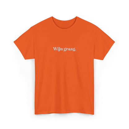 Wijn graag. T‑Shirt