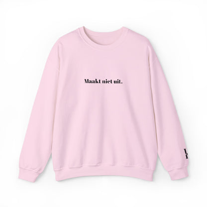'Maakt niet uit.' - Prikkels trui