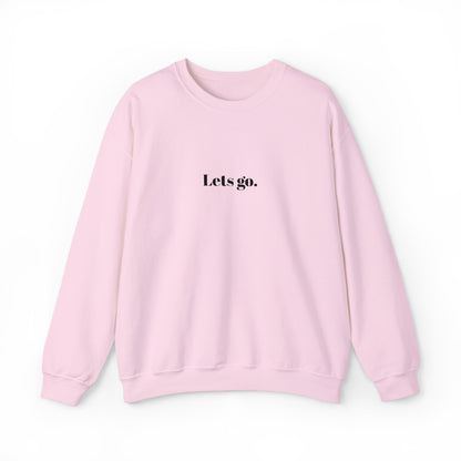 'Lets go.' - Prikkels trui