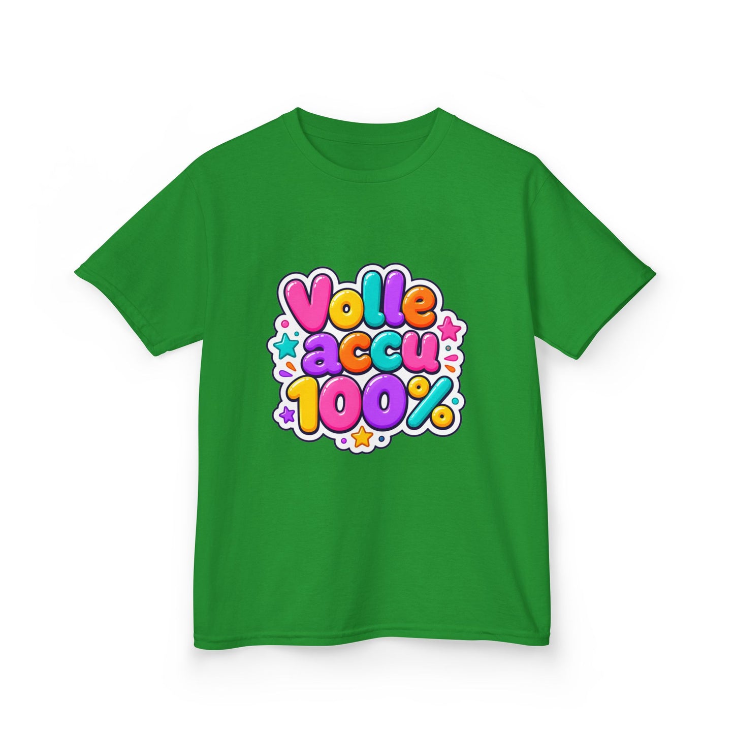 'Volle accu' - Prikkels kids t-shirt