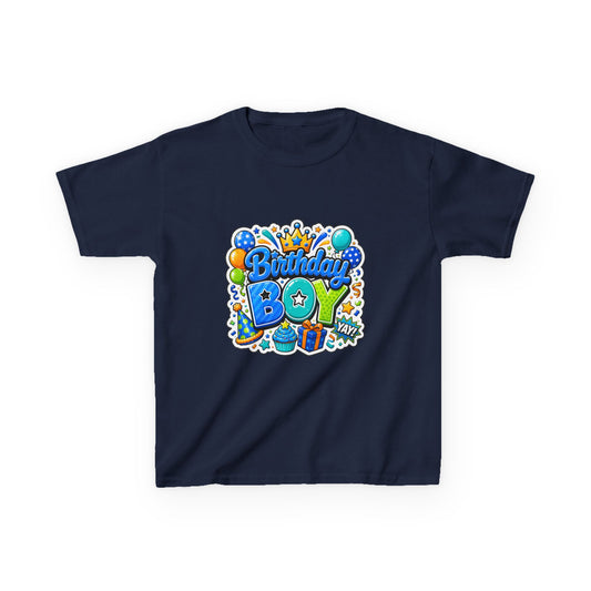 'Birthday boy' - Prikkels kids t-shirt