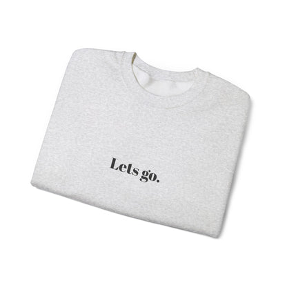 'Lets go.' - Prikkels trui
