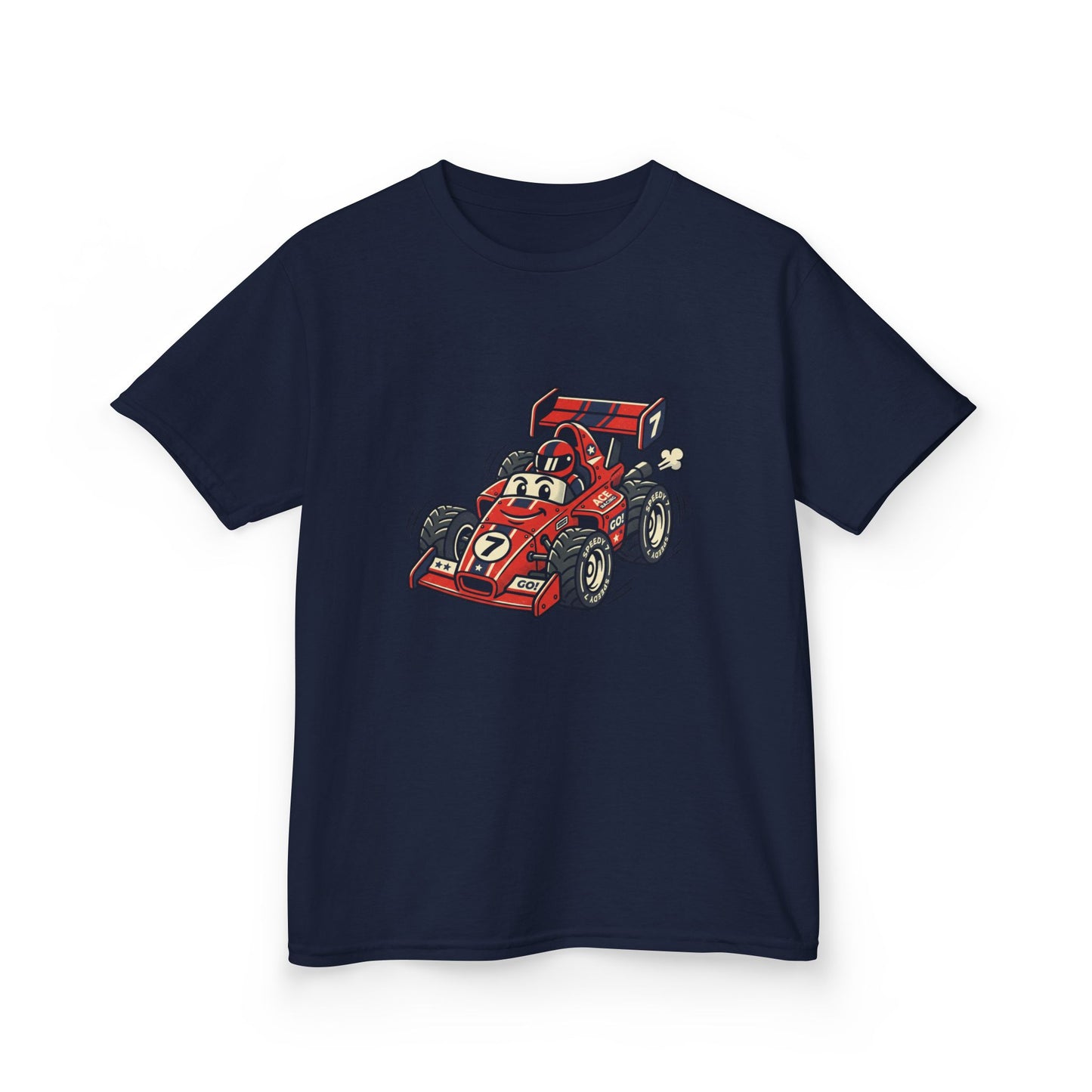'Race auto' - Prikkels kids t-shirt