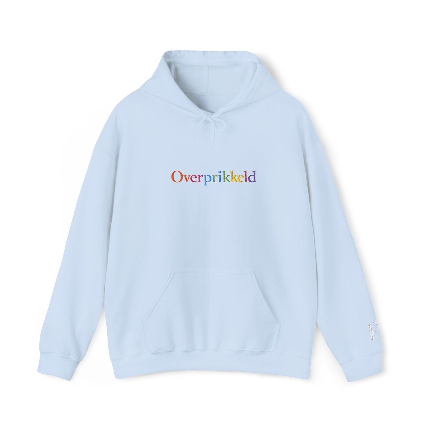 'Overprikkeld' - Prikkels Embroidery Hoodie