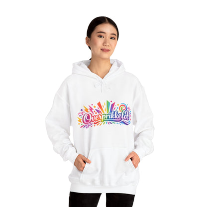 'Overprikkeld voorkant' — Prikkels Hoodie