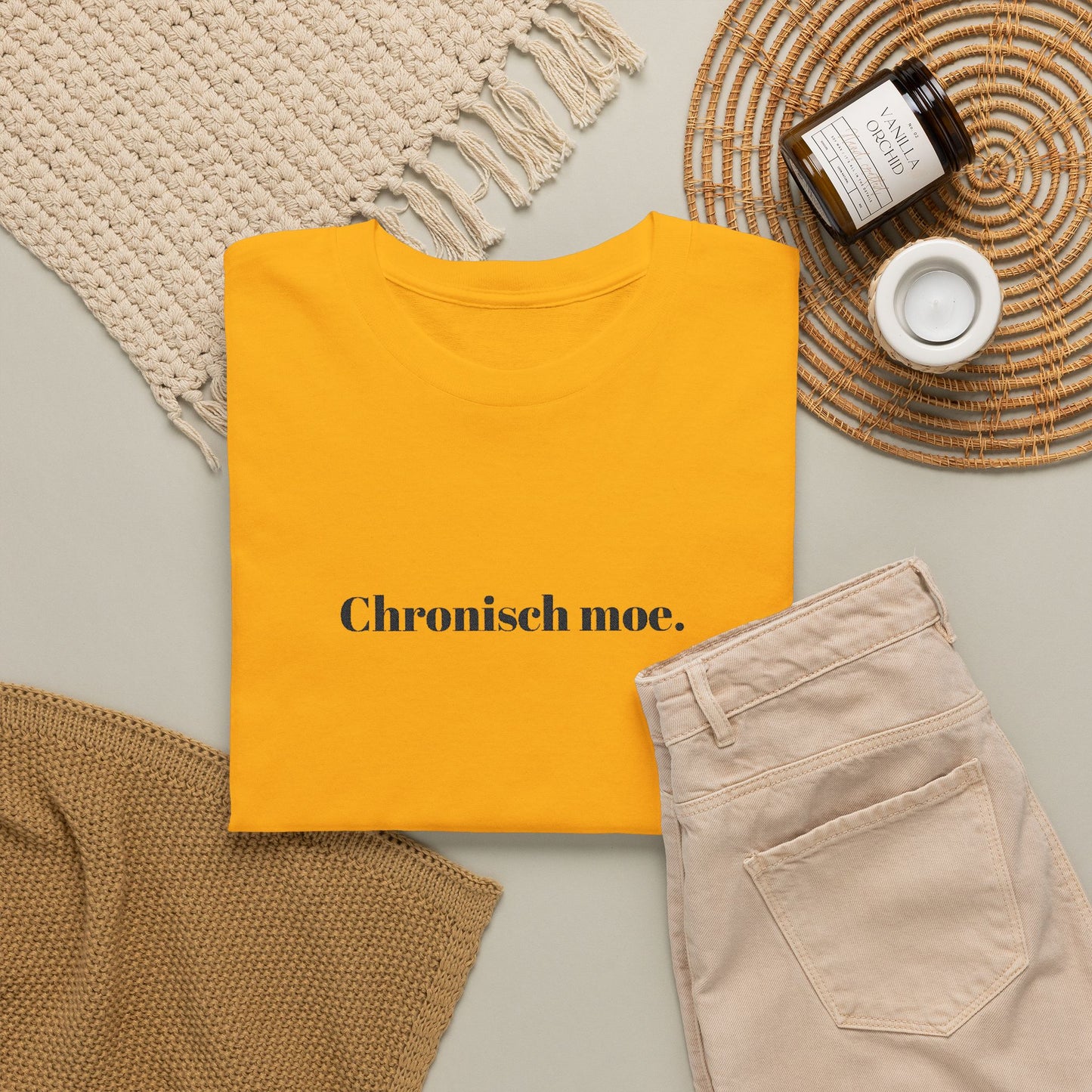Chronisch moe. T‑Shirt