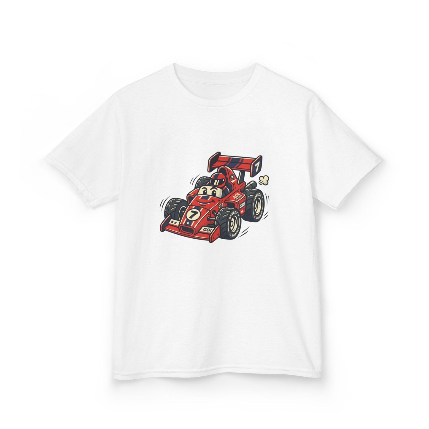 'Race auto' - Prikkels kids t-shirt