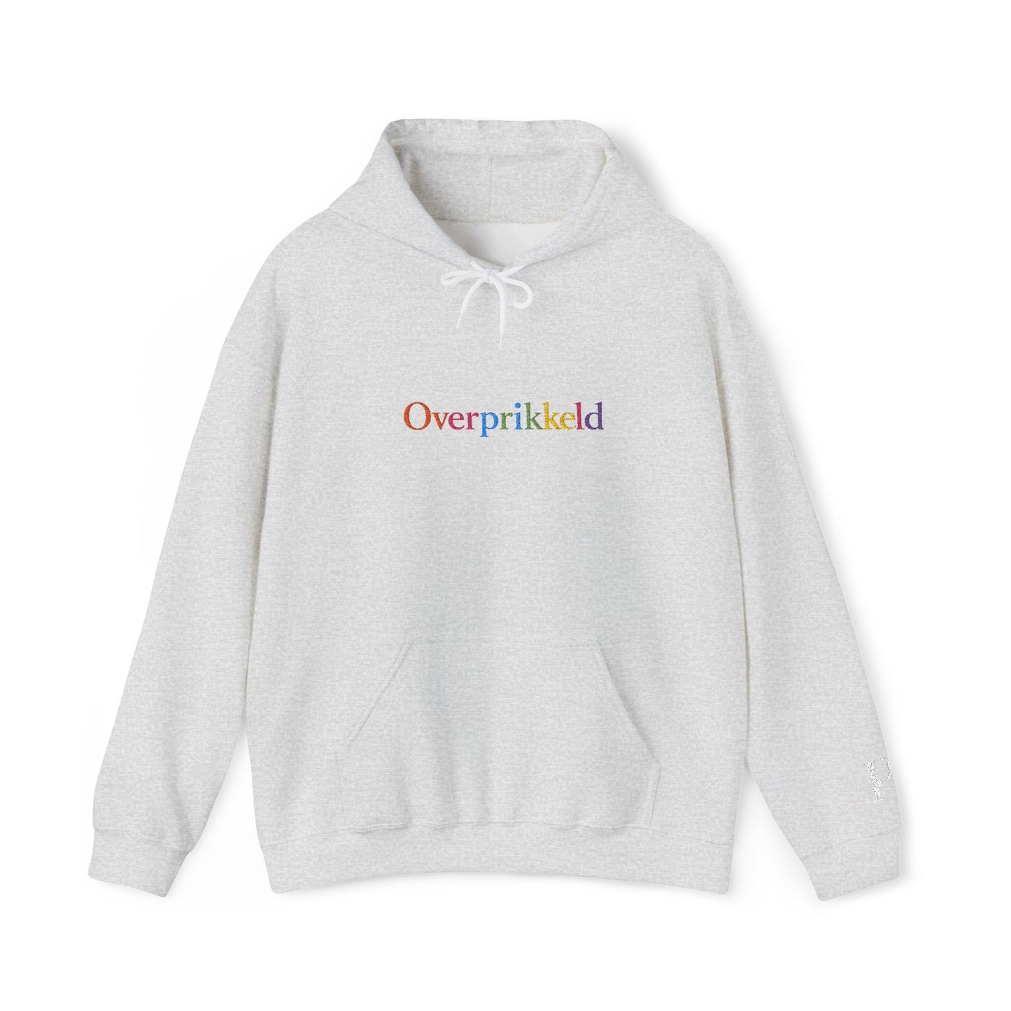 'Overprikkeld' - Prikkels Embroidery Hoodie