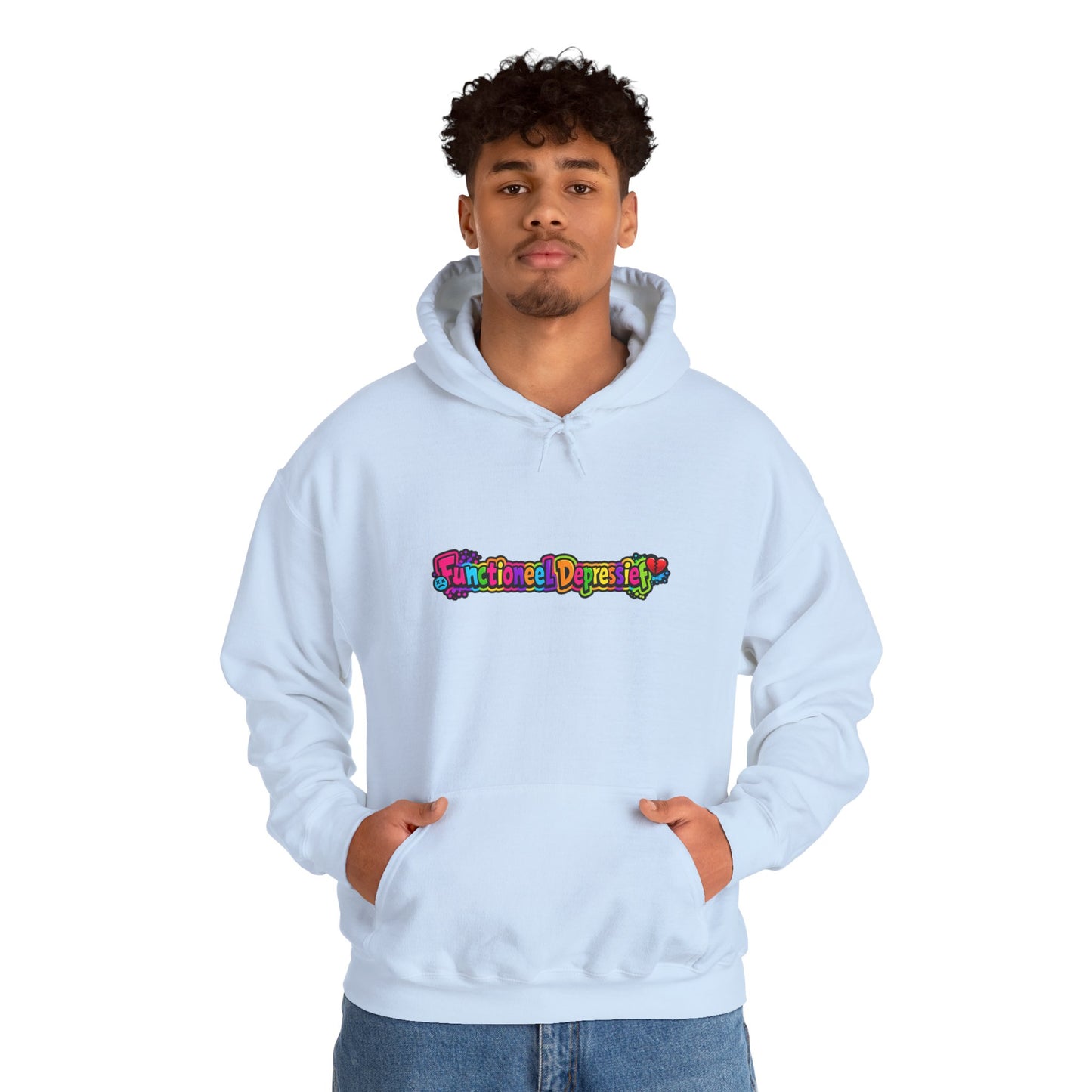 'Functioneel depressief' — Prikkels Hoodie