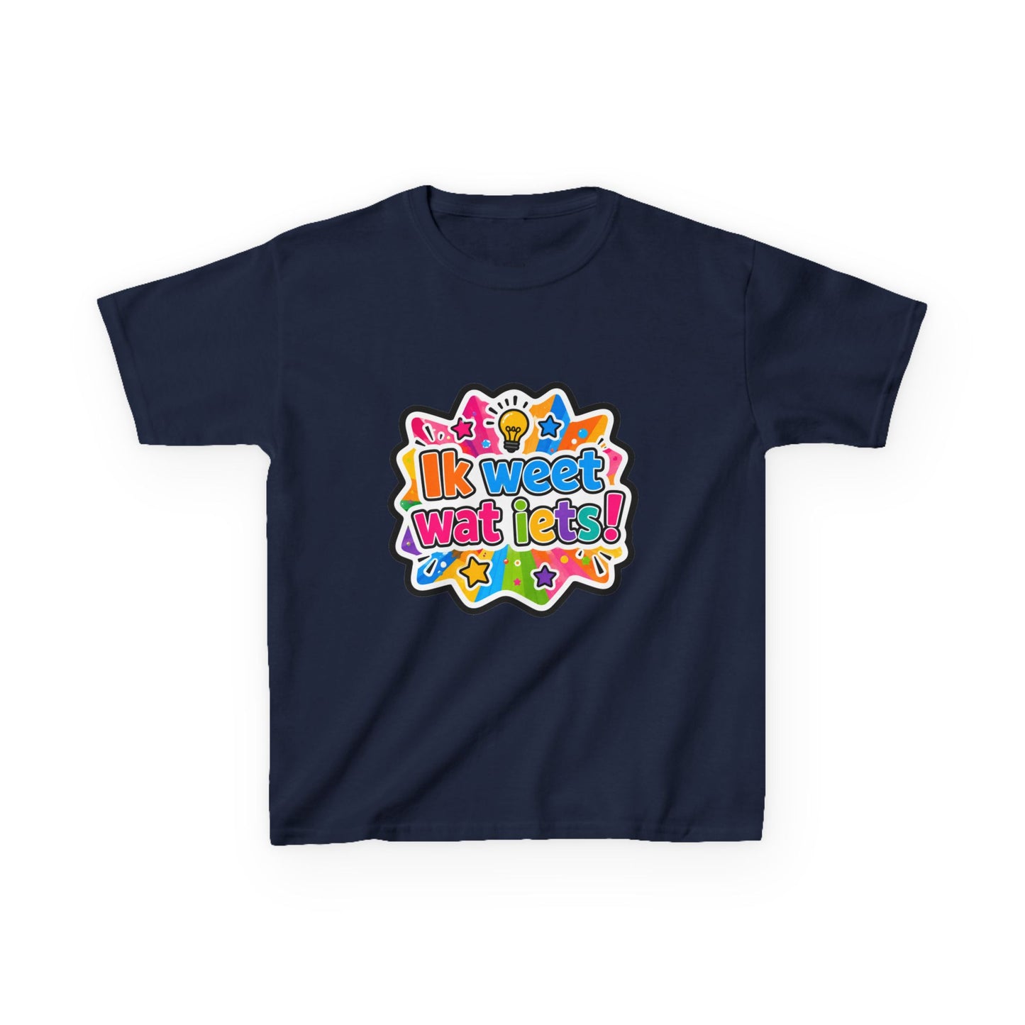 'Ik weet wat iets!' - Prikkels kids t-shirt