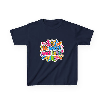 'Ik weet wat iets!' - Prikkels kids t-shirt