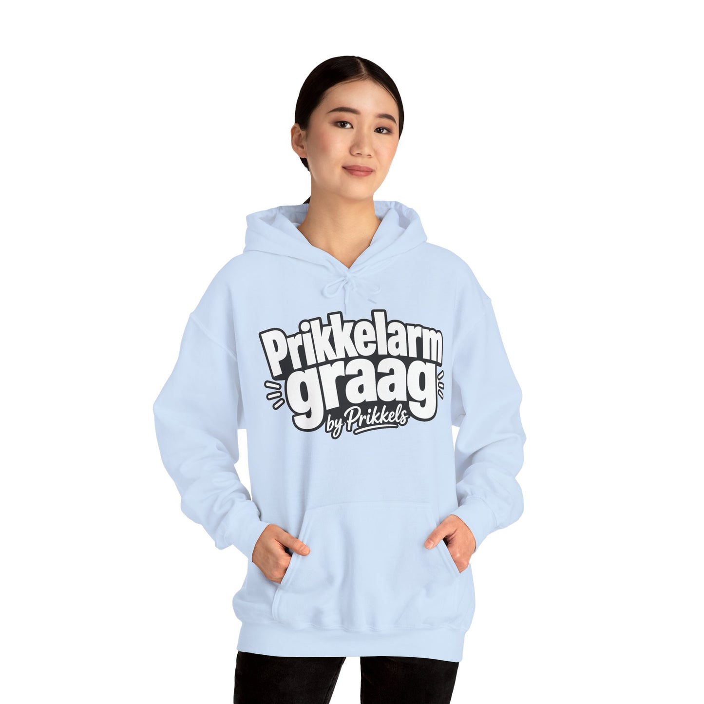 'Prikkelarm graag' — Prikkels Hoodie