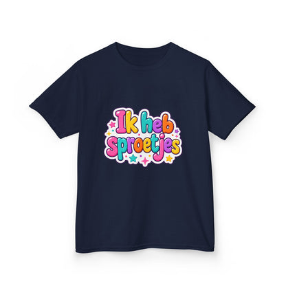 'Ik heb sproetjes' - Prikkels kids t-shirt