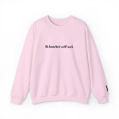 'Ik kan het zelf wel.' - Prikkels trui