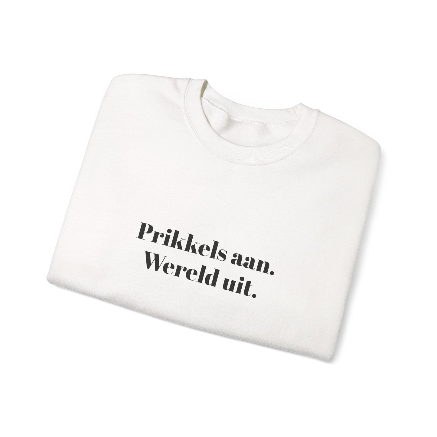 Prikkels aan. Wereld uit.