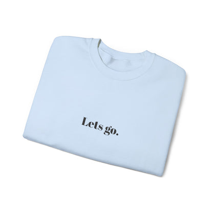 'Lets go.' - Prikkels trui