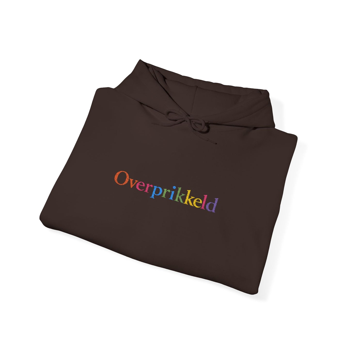 'Overprikkeld' - Prikkels Embroidery Hoodie
